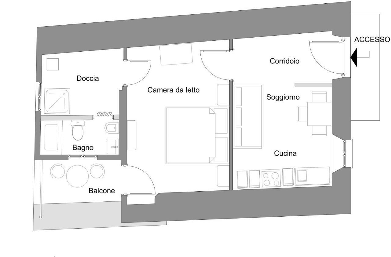 Apartment La Bigatera Castelveccana Eksteriør billede
